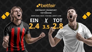 Eintracht Frankfurt vs. Tottenham Hotspur: horario, dónde ver, pronósticos y cuadro
