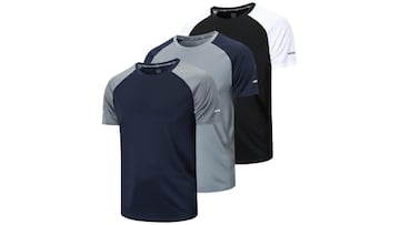 Camisetas deportivas de secado rápido y manga corta para hombre en Amazon