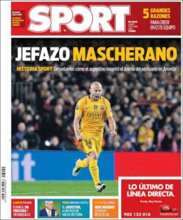 Portadas de la prensa mundial