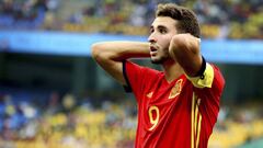 Abel Ruiz con la Selecci&oacute;n Sub 17