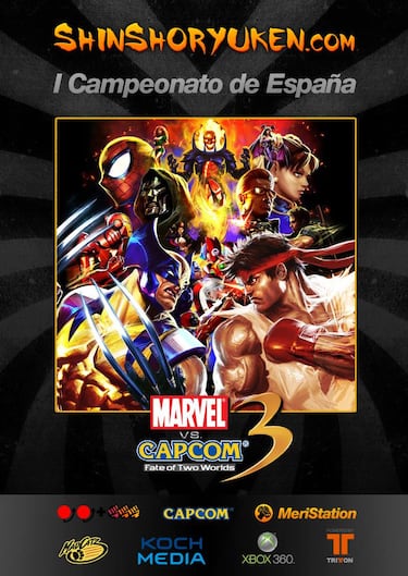 Empieza el Campeonato de España de Marvel vs Capcom 3