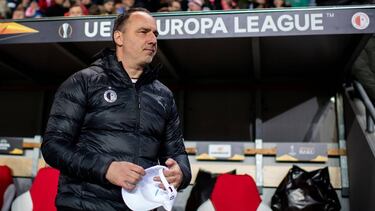 Trpisovsky, el técnico del Slavia de Praga.