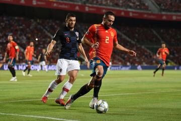 Dani Carvajal y Mateo Kovacic.