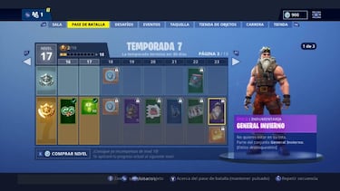 Fortnite Temporada 7: Todos los skins y recompensas del Pase de Batalla