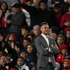 Demichelis, agradecido con una alcanzapelotas