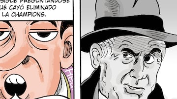 Ancelotti es Humphrey Bogart... en ‘Furbo’