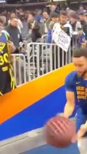 El vídeo de Stephen Curry que están viendo todos en Twitter: es de no creer lo que hace