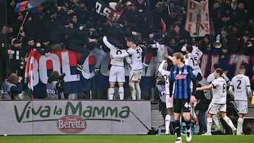 Jhon Lucumí y Bologna eliminan al Atalanta de Juan Cuadrado