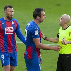 Kike García, sancionado con un partido tras su expulsión