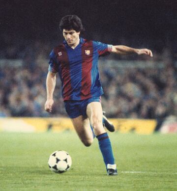 Estuvo en el primer equipo del Barcelona entre 1979 y 1983, y en la temporada siguiente en el Mallorca.