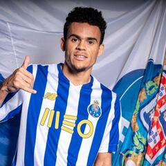 Luis Díaz y Matheus Uribe presentan la camiseta de Porto