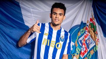 Luis Díaz y Matheus Uribe presentan la camiseta de Porto