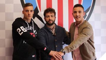 Dani Escriche y Pedro López renuevan con el Lugo hasta 2021.