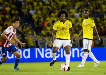 En imágenes la derrota de Colombia ante Paraguay