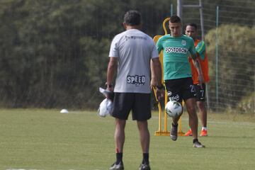 Atlético Nacional se prepara para el duelo ante el Atlético Bucaramanga en la segunda fecha de la Liga Águila.