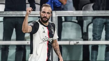 Juventus' Argentinian forward Gonzalo Higuain