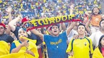 <b>EL PRECEDENTE. </b>Vistalegre abrió la fiesta de Ecuador en Madrid.