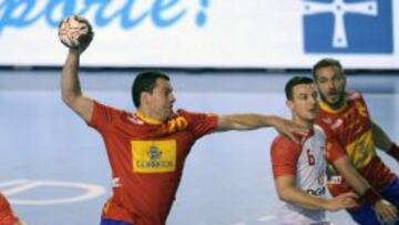 Chema Rodr&iacute;guez con la Selecci&oacute;n.