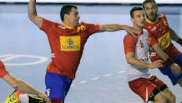 Chema Rodríguez con la Selección.