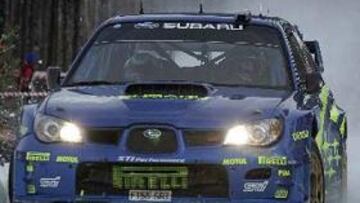 <b>LÍDER.</b> Segundo rally de la temporada y el primer líder es Solberg.