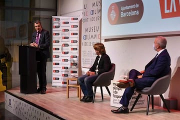 Javier Guillén, en la presentación en Barcelona