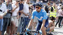 Mikel Landa sigue avanzando en el Tour de Francia.