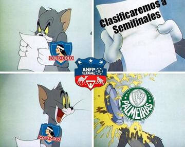 Las burlas que dejó la caída de Colo Colo ante Palmeiras