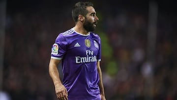 Carvajal, tres o cuatro semanas de baja por lesión muscular