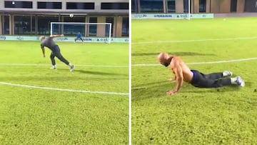 El guardaespaldas de Messi marca este golazo y lo que hace después no tiene explicación: viral al instante