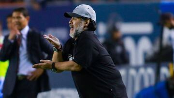 Diego Maradona, técnico argentino