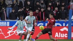 CD Mirandés 1 - 2 Córdoba CF: resumen, goles y resultado