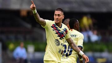 Nicolás Castillo con el América.