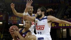 1x1 del Madrid: Draper y Hunter maquillan el ridículo en el Palau