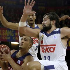 1x1 del Madrid: Draper y Hunter maquillan el ridículo en el Palau