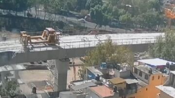 Video: Así fue el momento en el que colapsó estructura del Tren México - Toluca