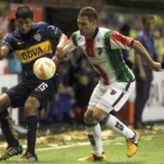 Palestino cae ante Boca y queda eliminado de la Copa