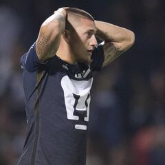 Castillo estaría fuera de Pumas 15 días por lesión en el tobillo