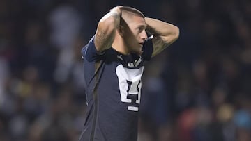 Castillo estaría fuera de Pumas 15 días por lesión en el tobillo