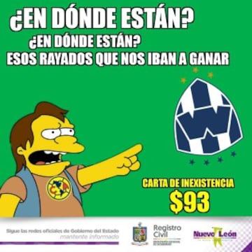 Los mejores trolleos del Registro Civil de Nuevo Léon a Rayados y Tigres