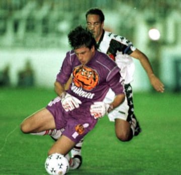 Germán 'El Mono' Burgos en su etapa en River Plate.