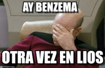 Los mejores memes sobre Karim Benzema