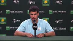 The Spaniard admitted he struggles when checking some social media messages ahead of his game against Zverev in the Indian Wells quarterfinals.