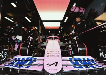 Esteban Ocon deAlpine F1 Team.