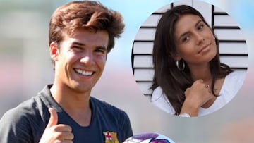 Riqui Puig presenta p¨²blicamente a su novia Gemma