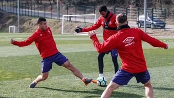 Borja García alcanza la cifra de 100 partidos como rojiblanco