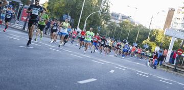 Las mejores imágenes de la Maratón de Madrid