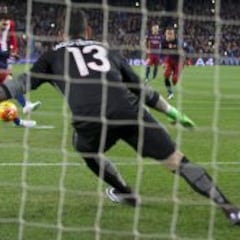 Barcelona: el que más penaltis recibe (10) y menos comete (0)
