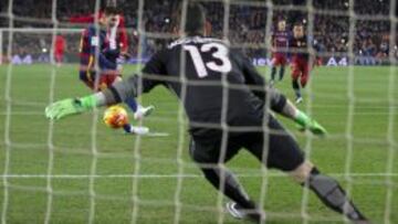 Barcelona: el que más penaltis recibe (10) y menos comete (0)