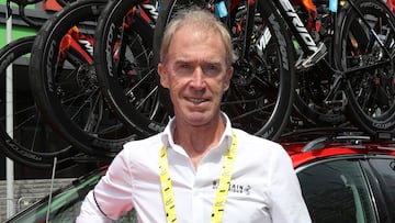 Neil Stephens posa para AS en el presente Tour de Francia.