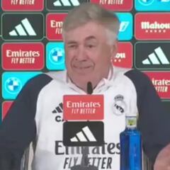 Otra genialidad más de Ancelotti: le preguntan por la baja de Bellingham y desata las risas